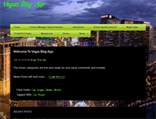 Tablet Screenshot of lasvegasnvblog.com